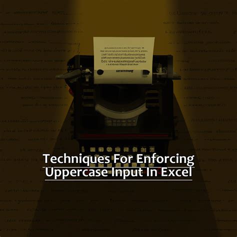 excel force text|Forcing Input To Uppercase In Excel .